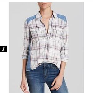 FREE PEOPLE 'ROAD TRIP' FLANNEL